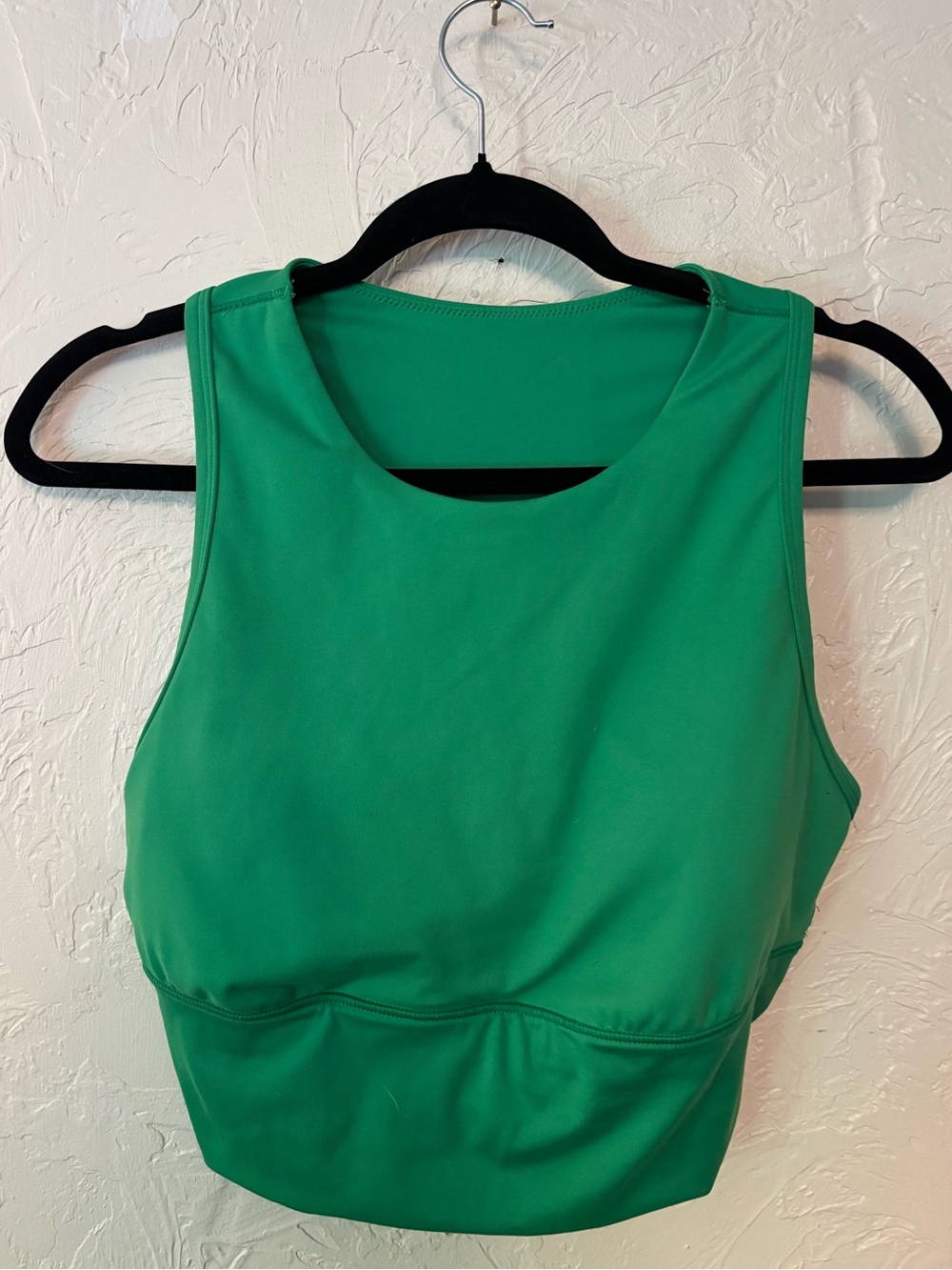 all in motion Green crop Active Crop Tank